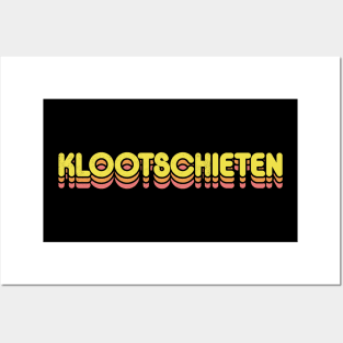 Retro Klootschieten Posters and Art